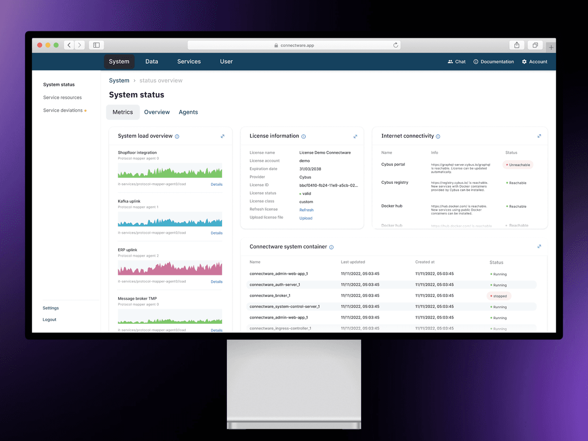 Factory Data Hub preview