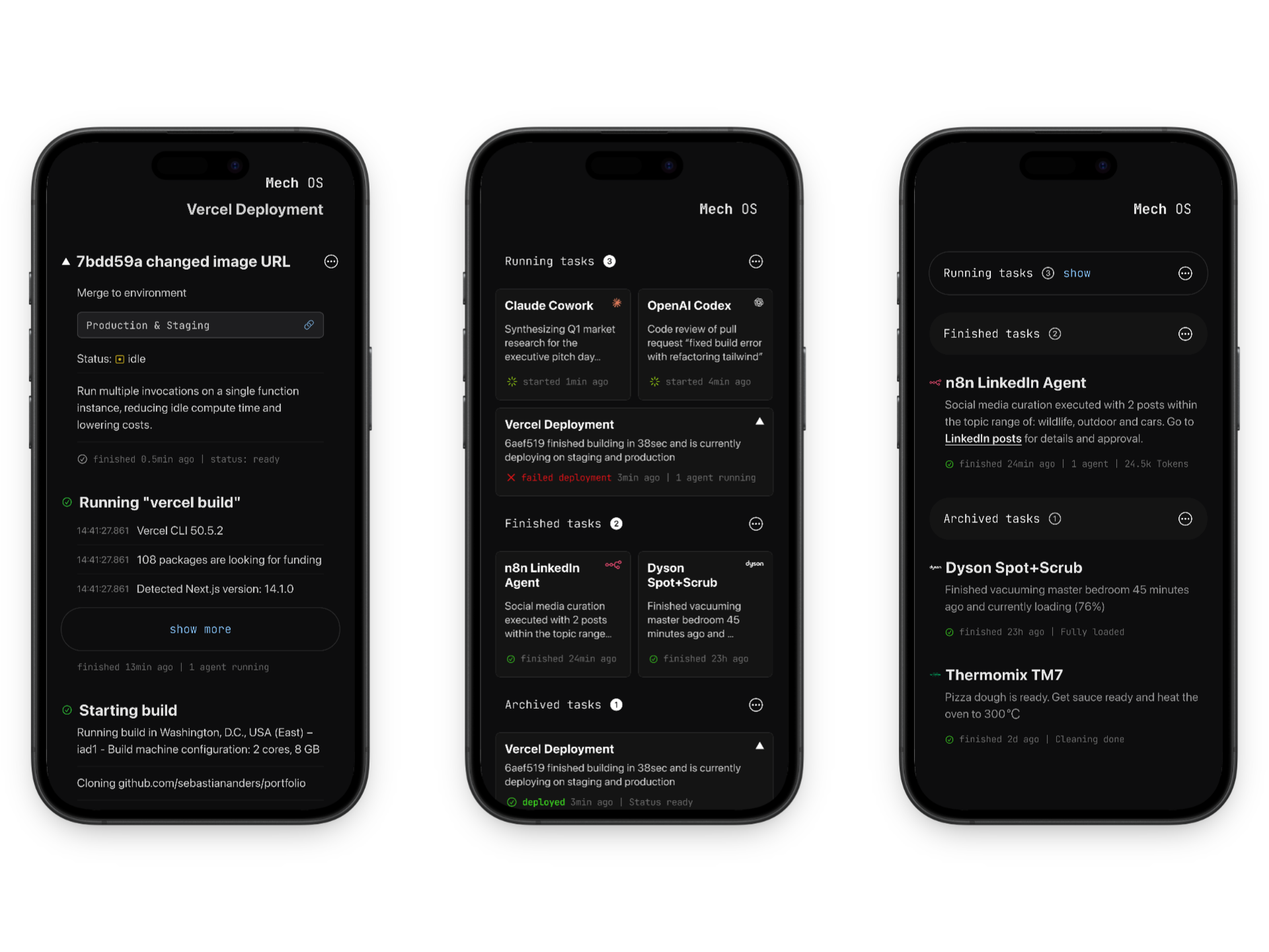 iOS Screenshot of Mecha OS