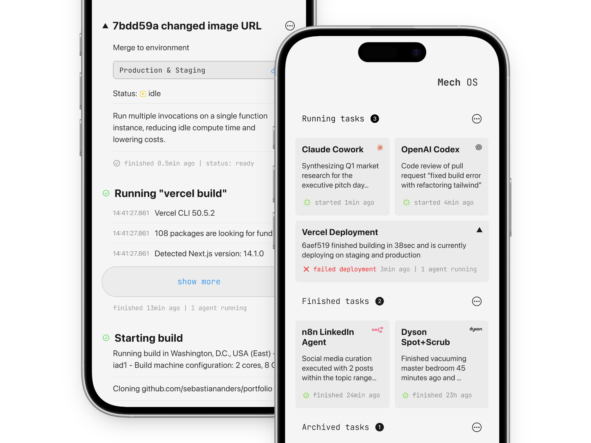 iOS Screenshot of Mecha OS